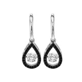 Gems One 14KT White Gold & Diamond Rhythm Of Love Fashion Earrings  - 3/4 ctw - ROL1015-4WCBLK photo