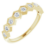 14K Yellow 1/3 CTW Diamond Stackable Ring - 71876611P photo