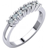 14K White 1/4 CTW Diamond Anniversary Band - 68195128532P photo