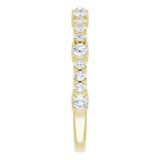 14K Yellow 1/2 CTW Diamond Anniversary Band - 123802601P photo 4