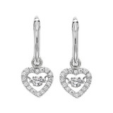 Gems One 14KT White Gold & Diamonds Stunning Fashion Earrings - 1/10 ctw - ROL1022-4WBKM photo