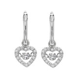 Gems One 14KT White Gold & Diamonds Stunning Fashion Earrings - 1/10 ctw - ROL1022-4WBKM photo