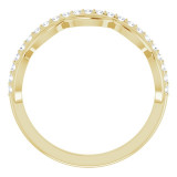 14K Yellow 1/5 CTW Diamond Anniversary Band - 123921601P photo 2