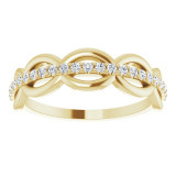 14K Yellow 1/5 CTW Diamond Anniversary Band - 123921601P photo 3