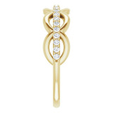 14K Yellow 1/5 CTW Diamond Anniversary Band - 123921601P photo 4