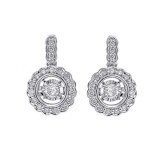 Gems One 14Kt White Gold Diamond (1/4Ctw) Earring - ER29949-4WD photo