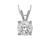 Gems One 14Kt White Gold Diamond (1/3Ctw) Pendant - FP1420/33-4WC photo