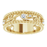 14K Yellow 1/5 CTW Diamond Anniversary Band - 123127601P photo 3