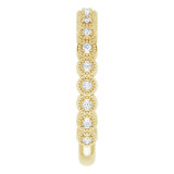 14K Yellow 1/8 CTW Diamond Anniversary Band - 123106601P photo 4