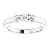 14K White 1/3 CTW Diamond Anniversary Band - 1239756024P photo 3