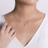 Gabriel & Co. 14k White Gold Lusso Diamond Necklace - NK6082W45JJ photo 3