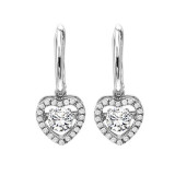 Gems One 14KT White Gold & Diamond Rhythm Of Love Fashion Earrings  - 3/4 ctw - ROL1016-4WC photo
