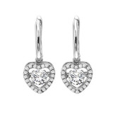 Gems One 14KT White Gold & Diamond Rhythm Of Love Fashion Earrings  - 3/4 ctw - ROL1016-4WC photo