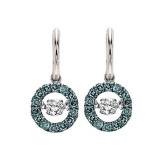 Gems One 14KT White Gold & Diamond Rhythm Of Love Fashion Earrings  - 1/5 ctw - ROL1026-4WCBL photo
