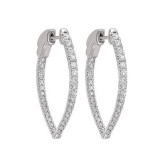 Gems One 14Kt White Gold Diamond (3/4Ctw) Earring - ER10444-4WC photo