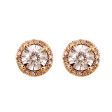 Gems One 14Kt Yellow Gold Diamond (1/3Ctw) Earring - ER30360-4YD photo