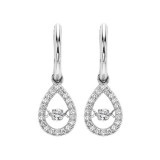 Gems One 14KT White Gold & Diamonds Stunning Fashion Earrings - 1/5 ctw - ROL1024-4WCBK photo