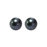 Gems One Silver Pearl Earring - FBPS9.5-SS photo