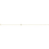14K Yellow .06 CTW Diamond Initial H 6-7 Bracelet - 65268960034P photo 2