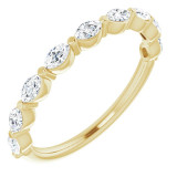 14K Yellow 1/2 CTW Diamond Anniversary Band - 123294605P photo