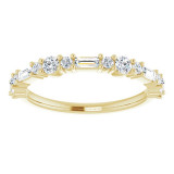 14K Yellow 3/8 CTW Diamond Anniversary Band - 123549601P photo 3