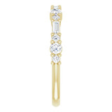 14K Yellow 3/8 CTW Diamond Anniversary Band - 123549601P photo 4
