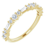 14K Yellow 3/8 CTW Diamond Anniversary Band - 123549601P photo