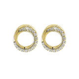 Gems One 10Kt Yellow Gold Diamond (1/6Ctw) Earring - ER24870-1YD photo