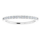 14K White 1/5 CTW Diamond Anniversary Band - 6555360002P photo 3