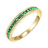 Gems One 14Kt Yellow Gold Emerald (1/3 Ctw) Ring - FR1081-4Y photo