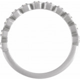14K White 1/6 CTW Diamond Anniversary Band - 123868600P photo 2
