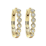 Gems One 10Kt Yellow Gold Diamond (1/8Ctw) Earring - FE2044-1YD photo