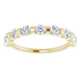 14K Yellow 9/10 CTW Diamond Anniversary Band - 1236756030P photo 3