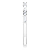 14K White 1/4 CTW Diamond Anniversary Band - 123092615P photo 4