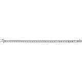 14K White 1/2 CTW Diamond Fashion Tennis 7 Bracelet - 65126160001P photo 2