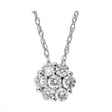 Gems One 14Kt White Gold Diamond (1/4Ctw) Pendant - PD32725-4WH photo