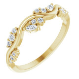 14K Yellow 1/6 CTW Diamond Anniversary Band - 124066601P photo