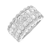 Gems One 14Kt White Gold Diamond (2Ctw) Ring - RG59273-4WC photo