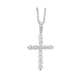 Gems One 14Kt White Gold Diamond (1/5Ctw) Pendant - HDCR006-4WD photo