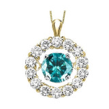 Gems One 14KT Yellow Gold & Diamond Rhythm Of Love Neckwear Pendant  - 1/2 ctw - ROL1006-4YCBL photo