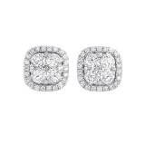 Gems One 14Kt White Gold Diamond (3/4Ctw) Earring - ER10256-4WC photo