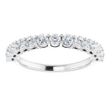 14K White 3/4 CTW Diamond Anniversary Band - 12297860004P photo 3