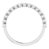 Platinum 1/2 CTW Diamond Anniversary Band - 123418607P photo 2