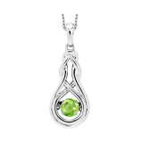 Gems One Silver (SLV 995) Rhythm Of Love Neckwear Pendant - ROL1238CRD photo