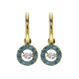 Gems One 14KT Yellow Gold & Diamond Rhythm Of Love Fashion Earrings  - 1/3 ctw - ROL1026-4YCBL photo
