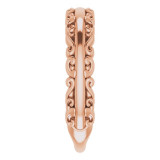 14K Rose Stackable Ring - 51699103P photo 4