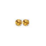 Gems One 14Kt White Gold Citrine (7/8 Ctw) Earring - ECR45-4W photo
