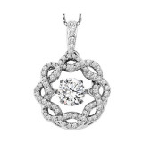Gems One 14KT White Gold & Diamond Rhythm Of Love Neckwear Pendant  - 1/2 ctw - ROL1204-4WC photo