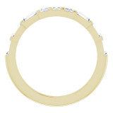 14K Yellow 1/2 CTW Diamond Anniversary Band - 123853601P photo 2