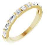 14K Yellow 1/2 CTW Diamond Anniversary Band - 123853601P photo